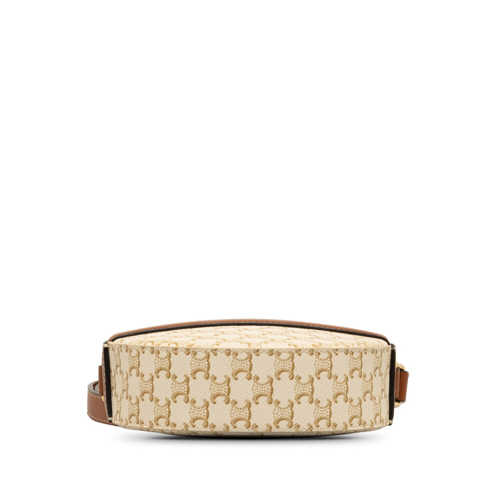 Auth Celine Triomphe Round Purse On #118983C84B - Picture 4 of 12